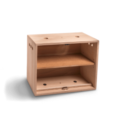 Etagère dans petite boite ouverture grand côté Etagère dans petite boite ouverture grand côté
