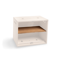 Etagère dans petite boite ouverture grand côté Etagère dans petite boite ouverture grand côté