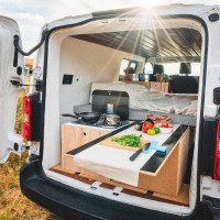 schlafen im Opel Vivaro C  Combi / Zafira Life