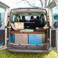inrichting voor Ford Transit Custom 2 Multispace inrichting voor Ford Transit Custom 2 Multispace