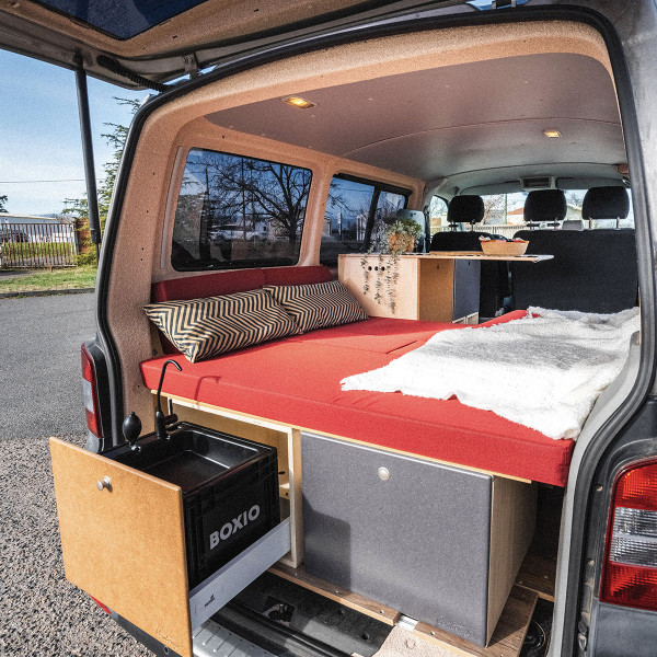 amenagement van amovible Ford Transit Custom 2 Kombi