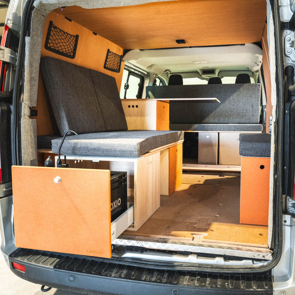 slapen in Ford Transit Custom 2 Multispace slapen in Ford Transit Custom 2 Multispace