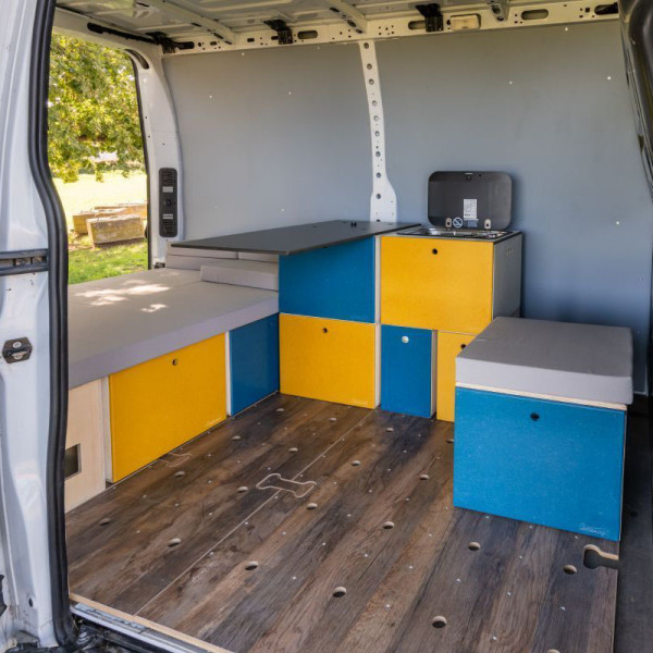 verwijderbare camperombouw Opel Movano B Bedrijfswagen