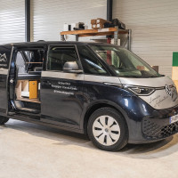 dormir dans Volkswagen ID Buzz Utilitaire / Cargo
