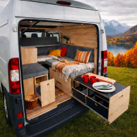 amenagement fourgon l2h2 couchage cuisine rangement amenagement fourgon l2h2 couchage cuisine rangement